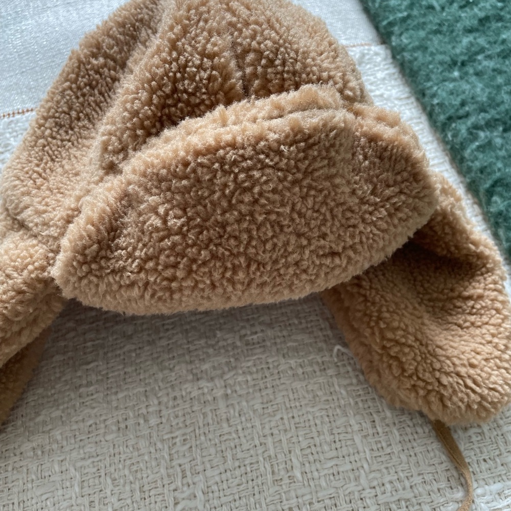 Tan Sherpa Winter Hat